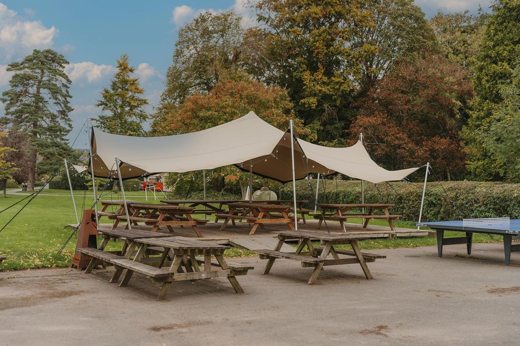 River Wye Hostel Glasbury ภายนอก รูปภาพ